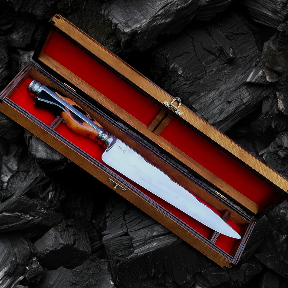 Faca Artesanal Modelo Vértice