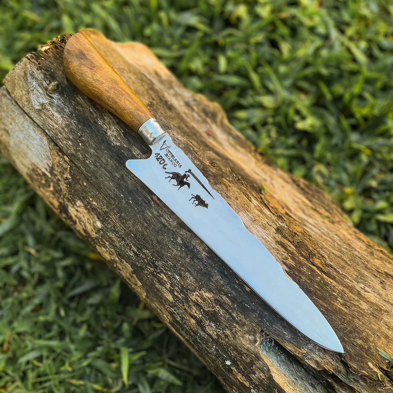 Faca artesanal Tradicional - Especial para Churrasco