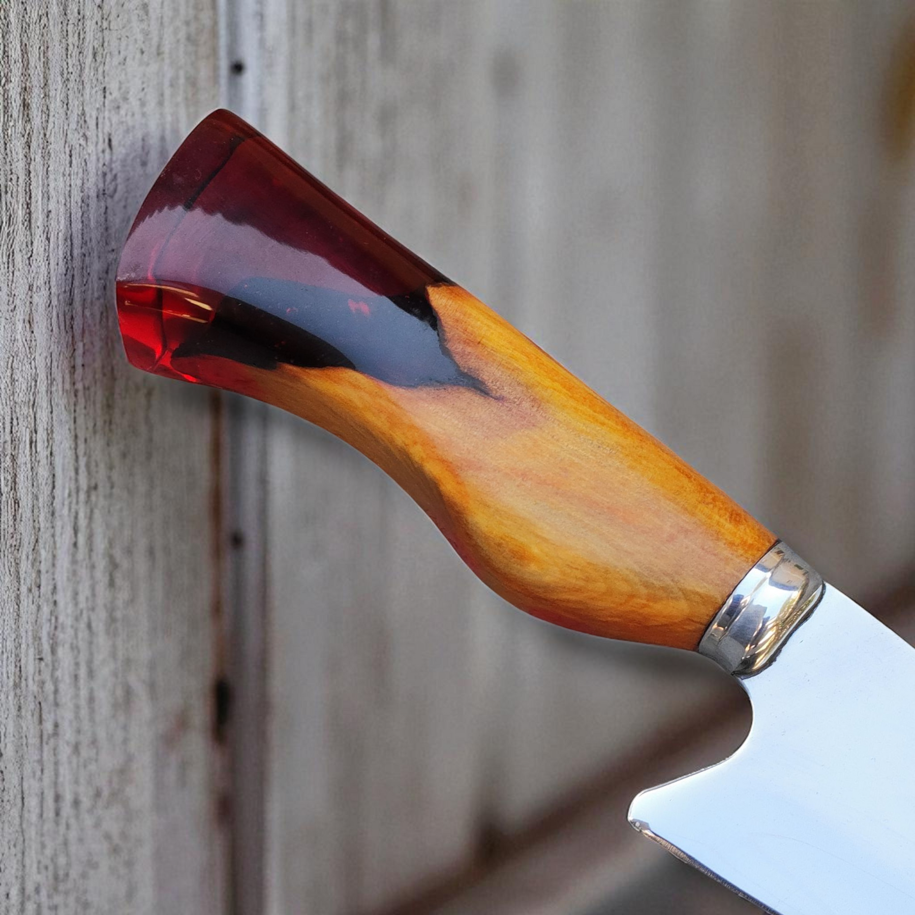 Faca artesanal - Coleção Chama Eterna - Especial para Churrasco e Culinária