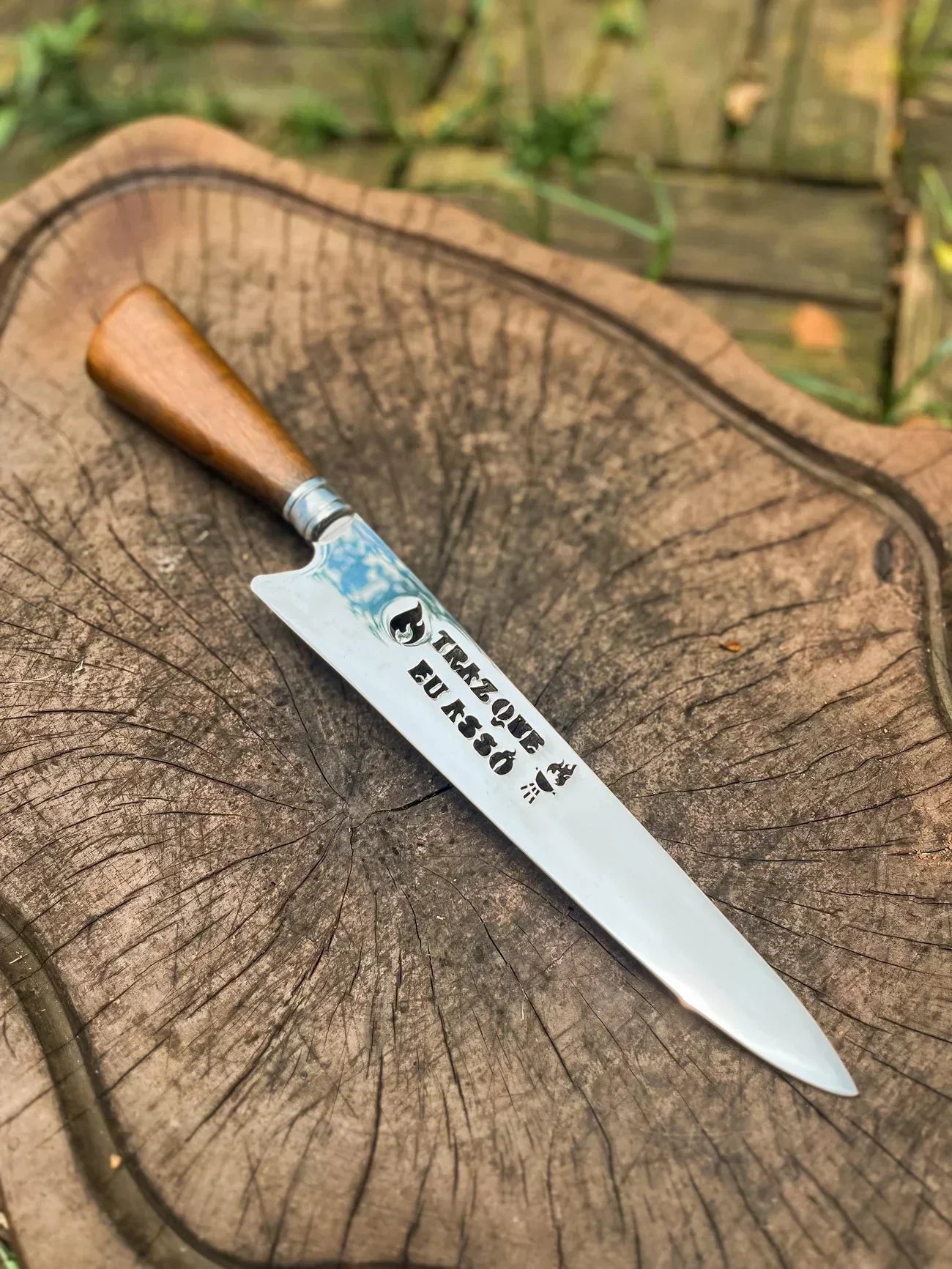 Faca artesanal Tradicional - Especial para Churrasco